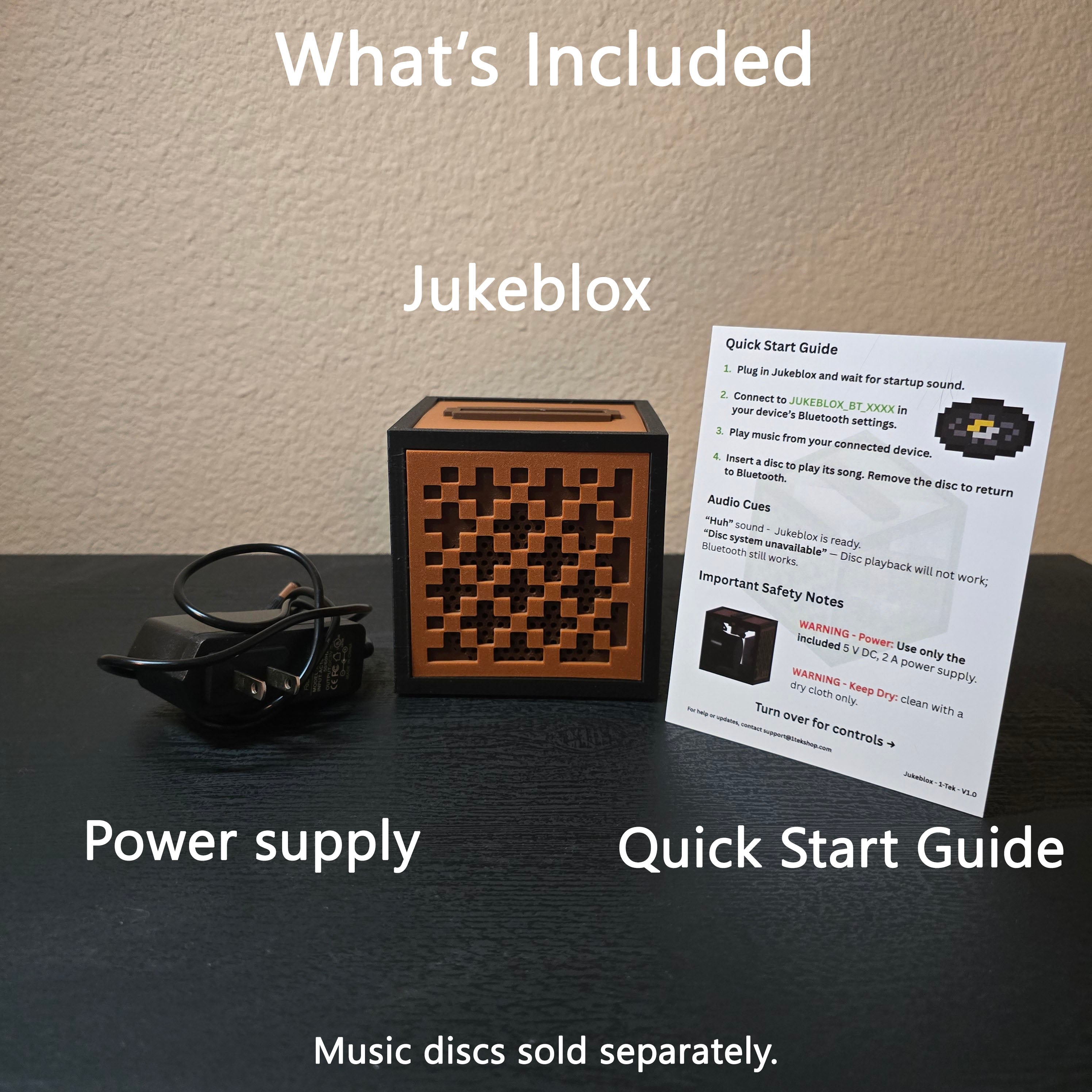 Jukeblox Bluetooth Speaker